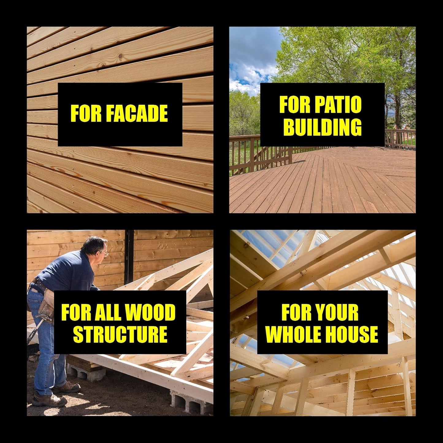 #9x2 1-2 Inch Wood Screws, 300 Count